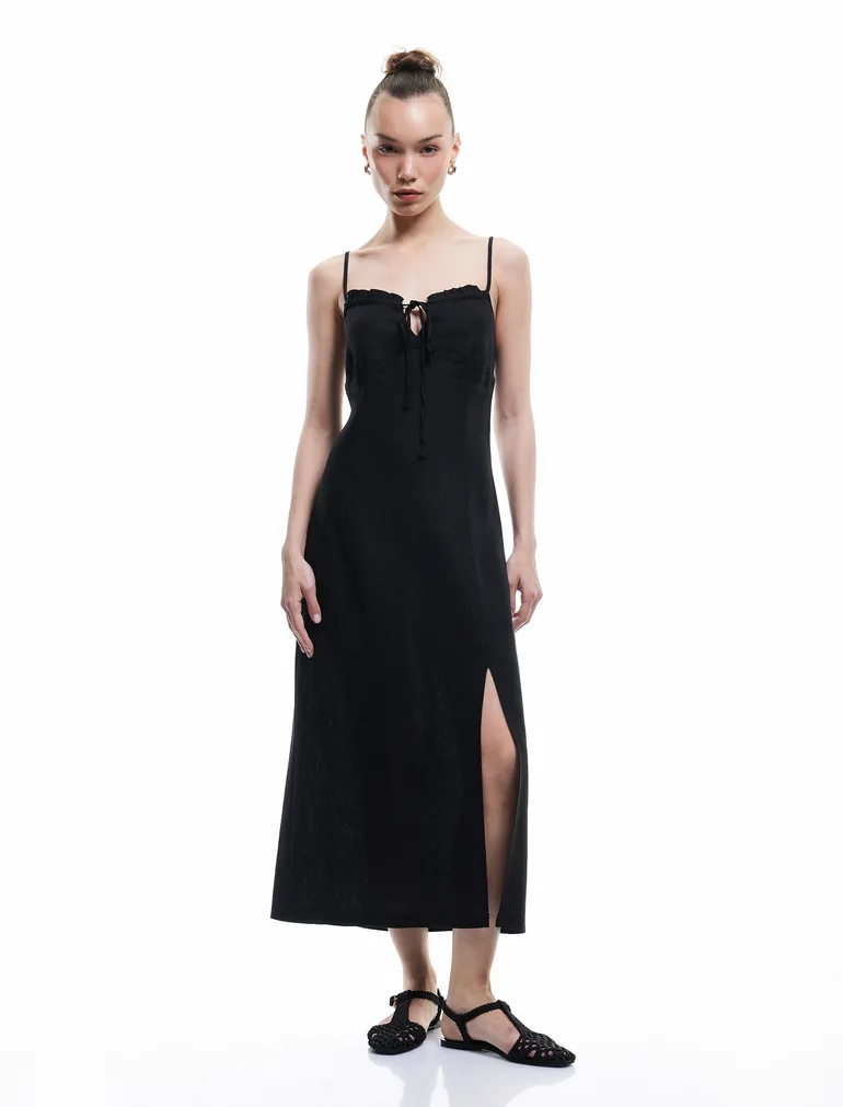 Strappy Midi Dress