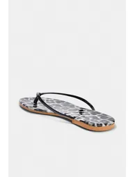 Multi-Colored Wide Fit Women's Flip Flop Slippers - 3