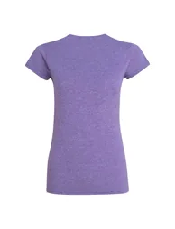 Gildan Womens/Ladies Softstyle Midweight T-Shirt - Violet - 1