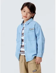 Boys' Lightweight Denim Overshirt