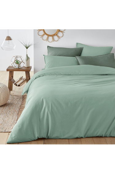 Scenario Plain 100% Washed Cotton Bolster Cover product thumbnail 2