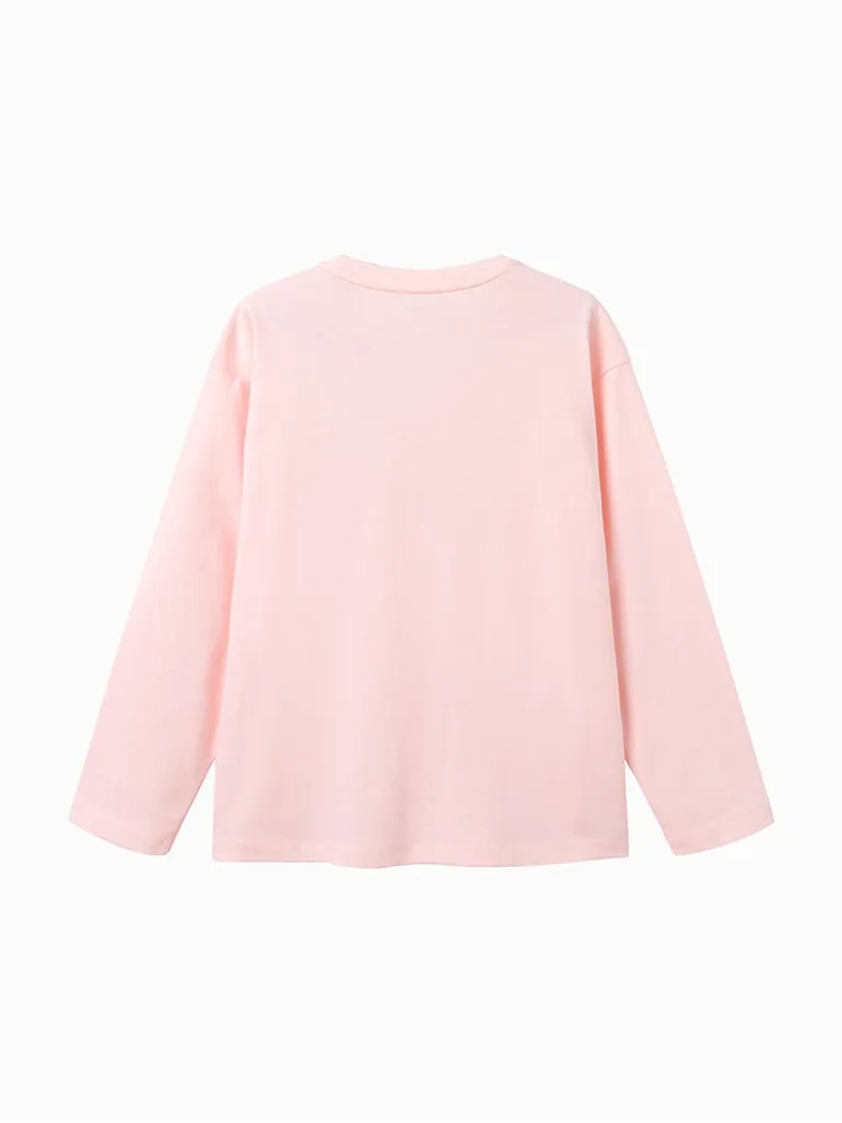 Girls' T-Shirt With Print - 2
