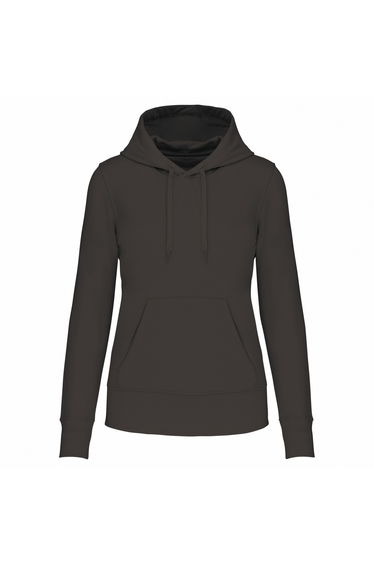 Kariban Womens/Ladies Hoodie - Dark Grey