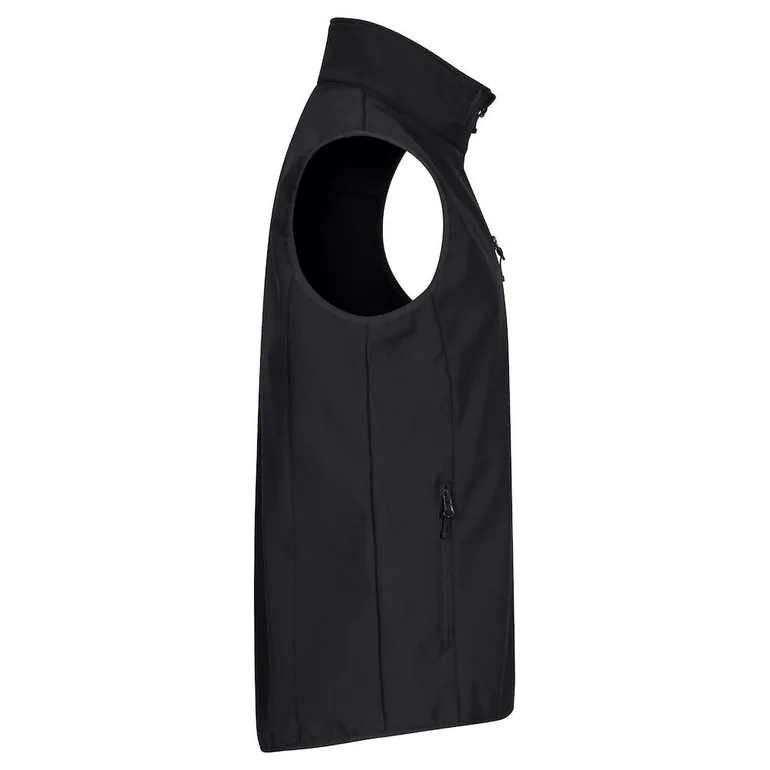 Clique Mens Classic Soft Shell Jacket - Black - 3