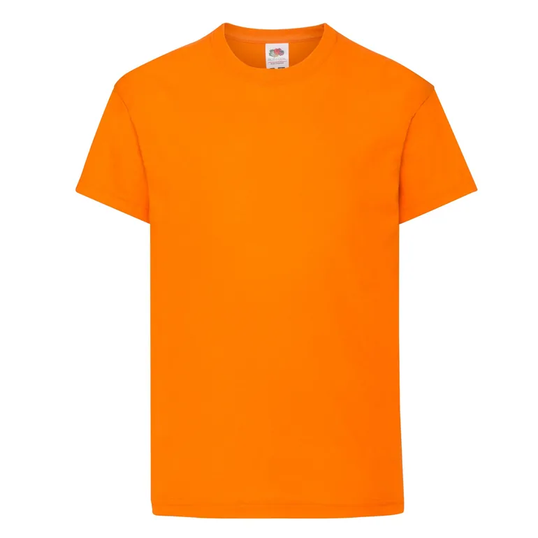 Fruit of the Loom Childrens/Kids Original T-Shirt - Orange