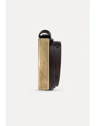 Thin Belt With Rectangular Buckle - 2
