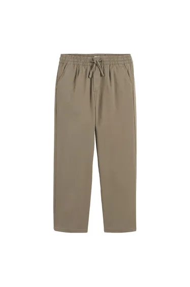Chinos with Elasticated Waist