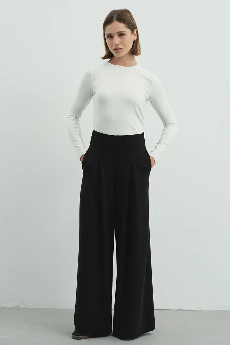 Pure Touch Single Pleated Trousers