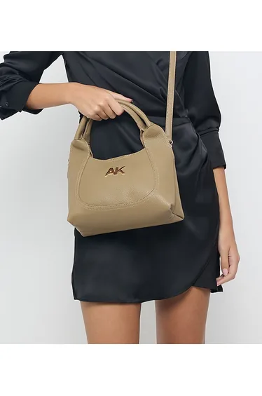 Anne Klein Monogram Pu Hobo Bag Set
