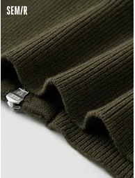 Solid Colored Knitted Cardigan - 4