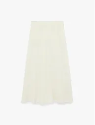 Floral Textured Skirt