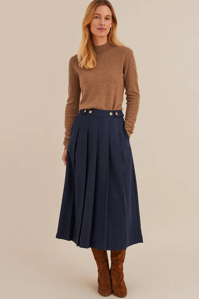 Recycled Flannel Midaxi Skirt