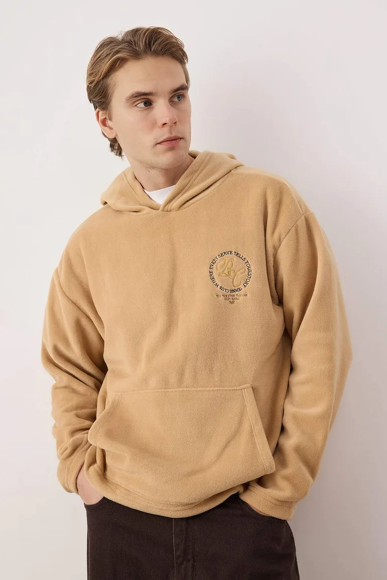 Beige oversize sweatshirt