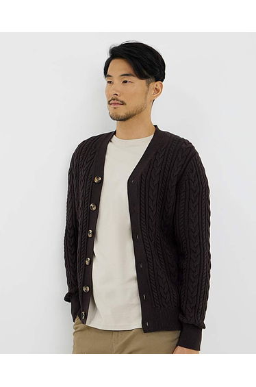 Cable Knitted Cardigan product thumbnail 3