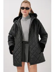 BDART Hooded Long Puff Down Jacket - 1