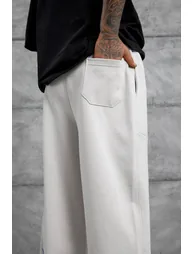 NOMARC Printed Wide-Leg Drawstring Joggers - 5