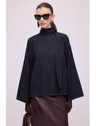 SHAWL-COLLAR TUNIC - 1