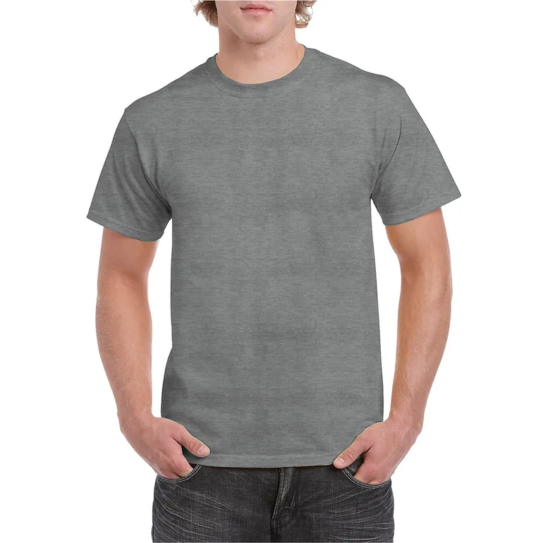 Gildan Mens Heather Heavy T-Shirt - Graphite Heather