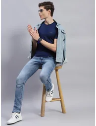 Slogan Print Round Neck Short Sleeve T-Shirt - 4