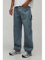 Essential Relaxed Fit Carpenter Jeans - stonewash - 2