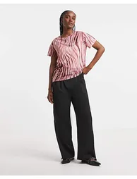 Mesh Relaxed Fit T-Shirt