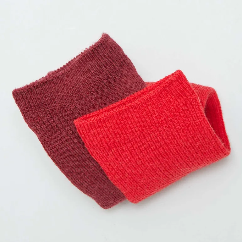 Wool socks RED - 2