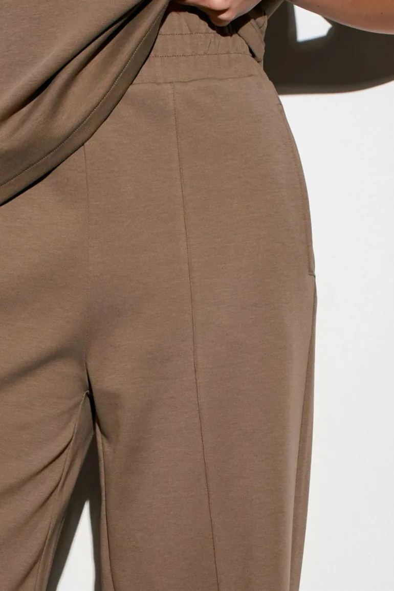 Dilvin Wide-leg Knit Trousers - 3