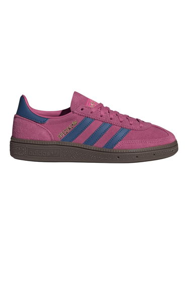 Adidas Childrens/Kids Handball Spezial Cow Suede Trainers - Shock Pink/Blue