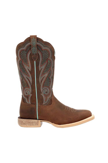 Durango Womens/Ladies Lady Rebel Pro Full Grain Leather Cowboy Boots - Juniper Brown