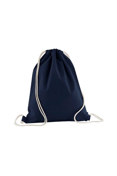 Westford Mill Organic Cotton Drawstring Bag - French Navy