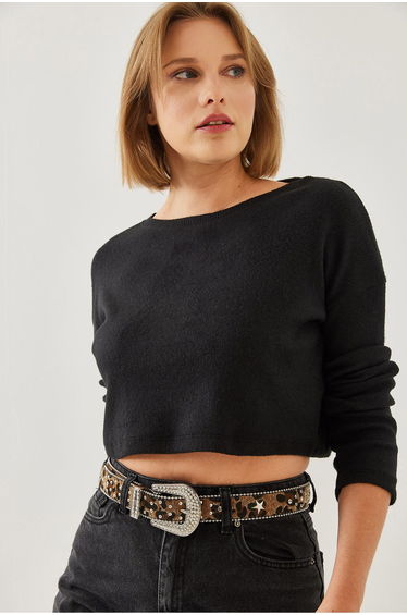 Women's Basic Ribbed Blouse