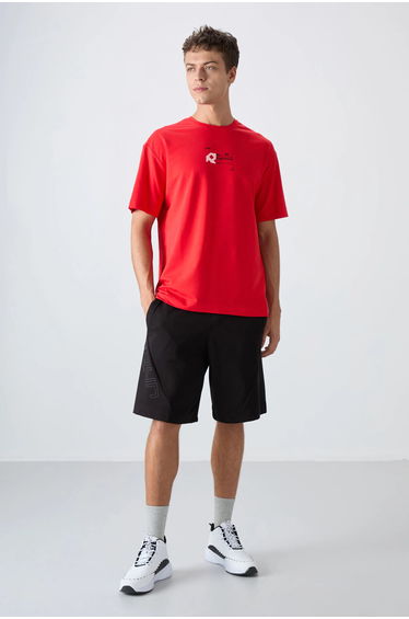 TOMMY Oversized Logo Print Crew Neck T-Shirt