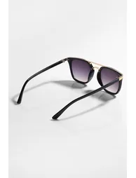 Square Aviator Glasses - black - 1