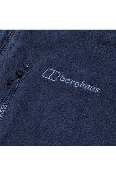 سويتشيرت بيرغوس قطن أزرق بأكمام طويلة