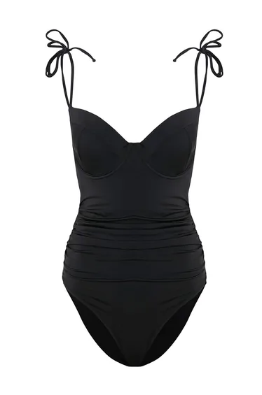 بدلة سباحة ترينديول باللون الأسود