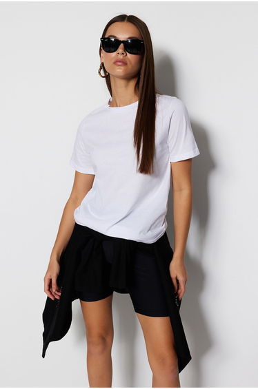 T-Shirt - White - Regular fit