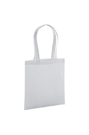 Westford Mill Premium Organic Cotton Tote Bag - Light Grey