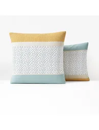 Happy Stripes Cotton Pillowcase