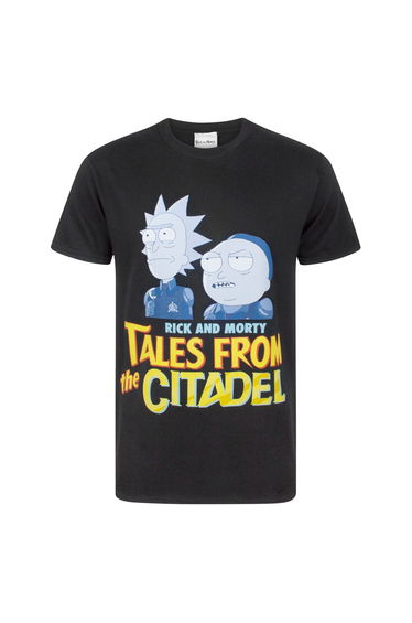 Rick And Morty Mens Tales From The Citadel T-Shirt - Black
