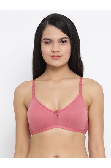 Cotton Rich Non-Padded Non-Wired Full Coverage Bra