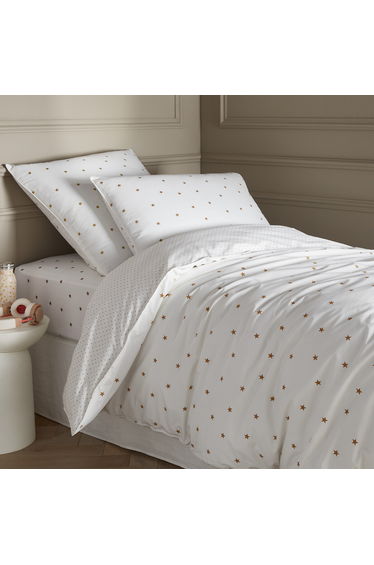Stella Cotton Percale Duvet Cover