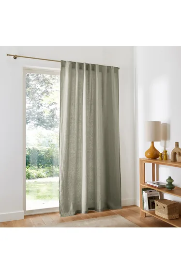 ستارة كتان بشريط مخفي