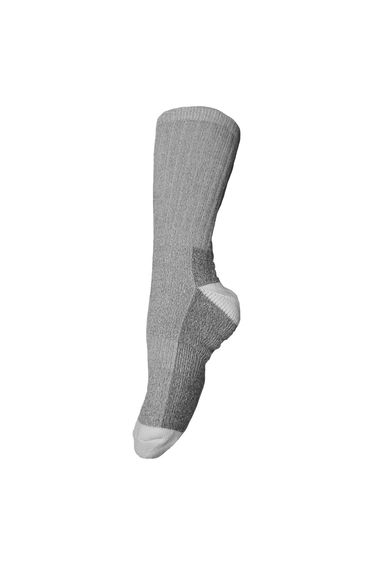 Mens Wool Rich Hiker Socks - Grey