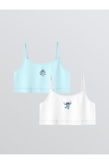 Girls' Stitch Print Bustier Set of 2