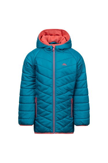 Trespass Childrens/Kids Valard Quilted Jacket - Light Teal