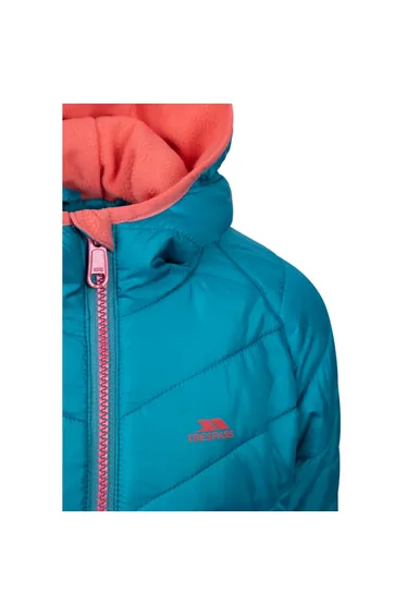 Trespass Childrens/Kids Valard Quilted Jacket - Light Teal