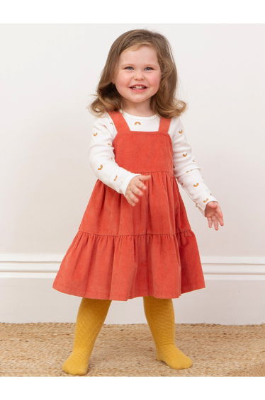 Waterfall pinafore