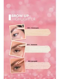 Elevator Illuminating Eyebrow Pencil Silver -brow Up Highlighter Pencil-001 Diamond - 3