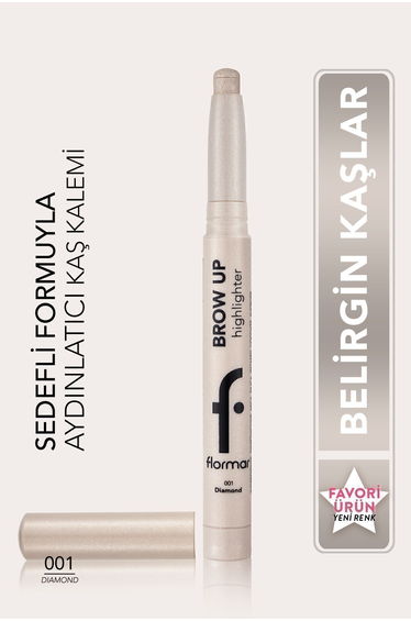 Elevator Illuminating Eyebrow Pencil Silver -brow Up Highlighter Pencil-001 Diamond