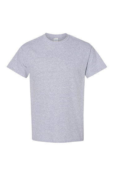 Gildan Mens Heavy Cotton Short Sleeve T-Shirt - Sport Grey